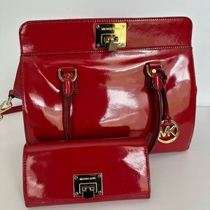 Michael Kors Large tote handbag with matching new wallet